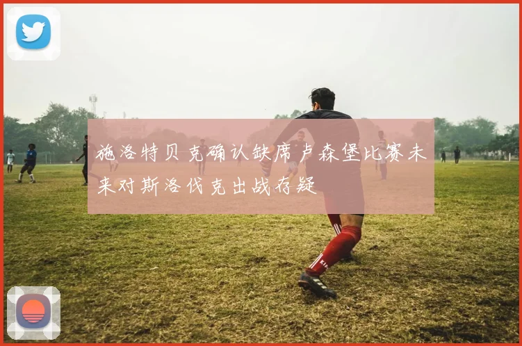 施洛特贝克确认缺席卢森堡比赛未来对斯洛伐克出战存疑